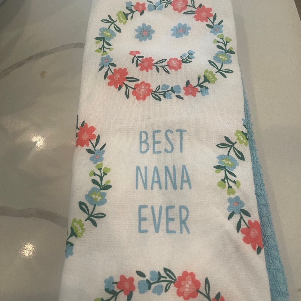 DEBORAH CONNOLLY DESINS BEST NANA EVER SET OF 3 KITCHEN TOWELL SET - NWT